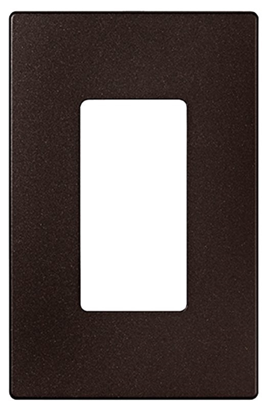 WALLPLATE 1G DECO POLY MID RB