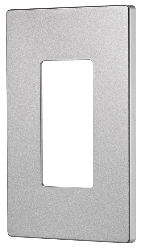 WALLPLATE 1G DECO POLY MID SG