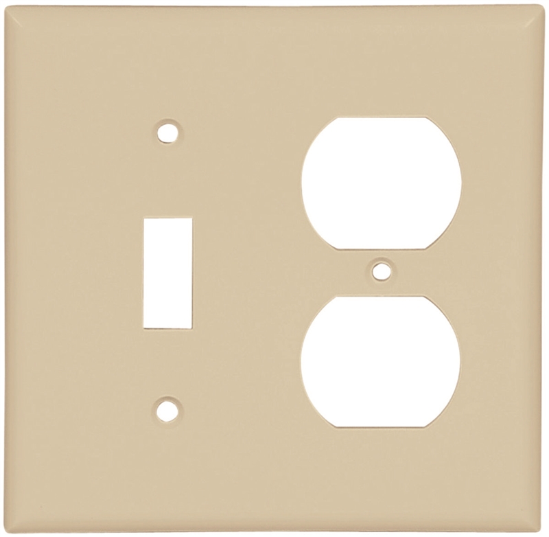 WALL PLATE 1DPLX 1TGL 2GNG IVY