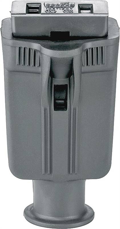 CONNECTOR 2WIRE 15A 125V BLK