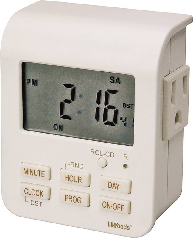 INDOOR 7 DAY DIGITAL TIMER
