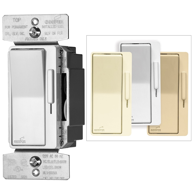 SWITCH DEVINE DIMMER W/FACEKIT