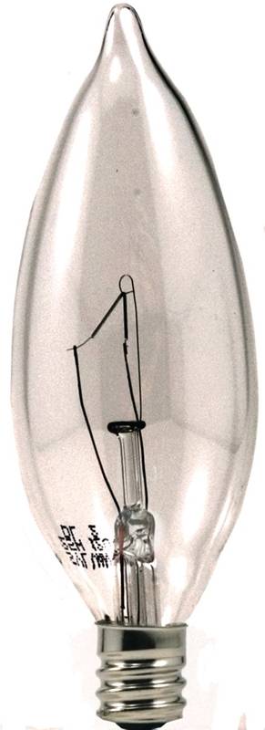 BULB CHNDLR 40W 120V