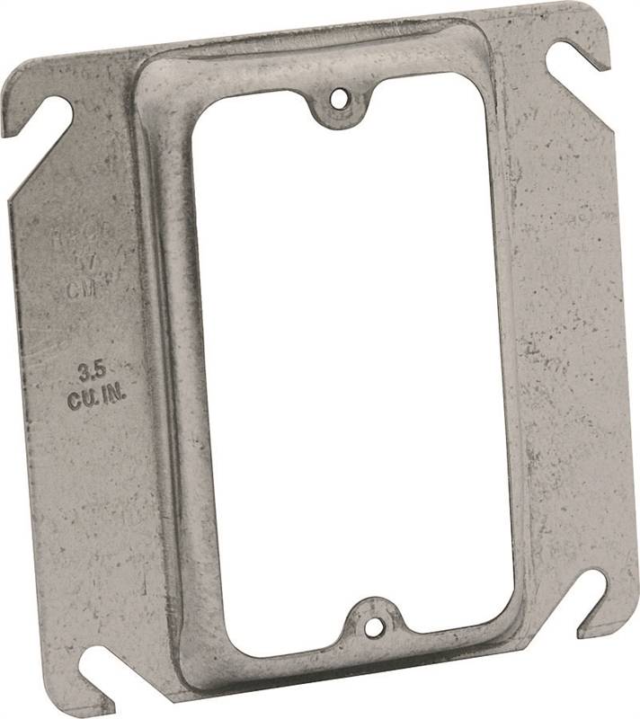 COVER BOX SQ STL 1G 4INX1/2IN