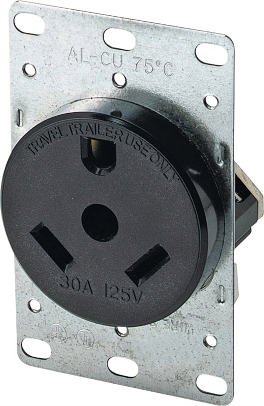 RECEPTACLE PWR 2P/3W 30A 125V