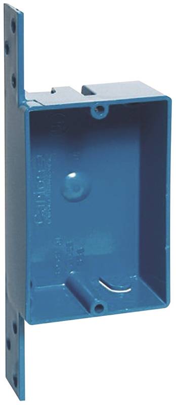 BOX OUTLET PVC 1G SHLW NW ZIP