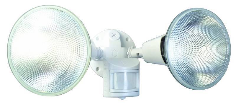FLOODLIGHT AUTO/MOTN 2LT WHITE