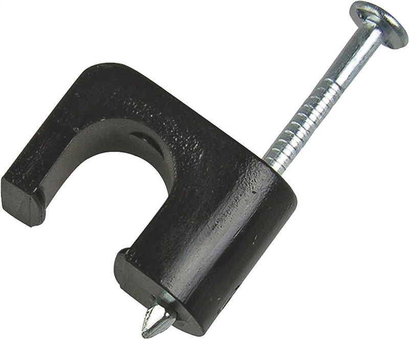 STAPLE WOOD COAX CLIP-ON