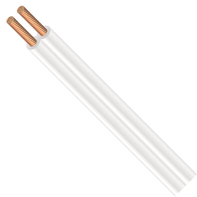 W-0200 18/2 LAMP CORD - WHITE OR 0478 WOODS