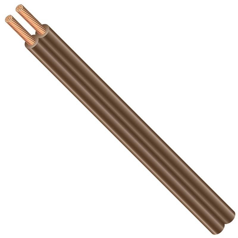 W0202 16/2 LAMP CORD - BROWN OR 0888 WOODS
