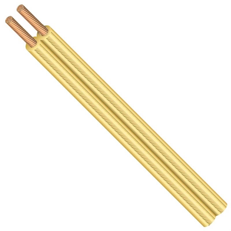 W-0210 18/2 LAMP CORD - GOLD OR 0480 WOODS