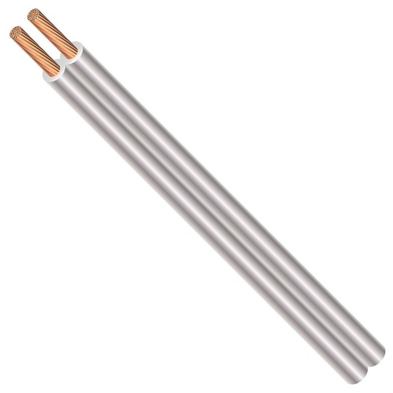 18/2 LAMP CORD - CLEAR/SILVER OR 0481 WOODS