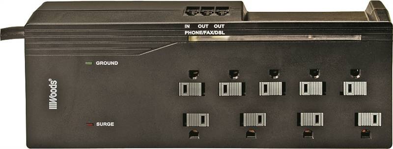 8 OUTLET SURGE PROTECTOR