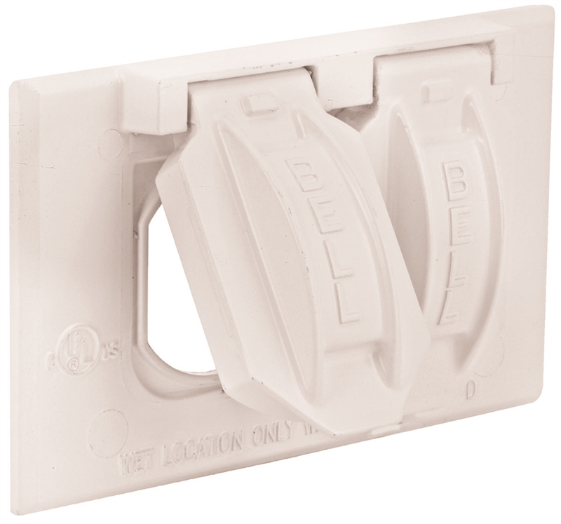 1G WHT DUPL RECPT COVER