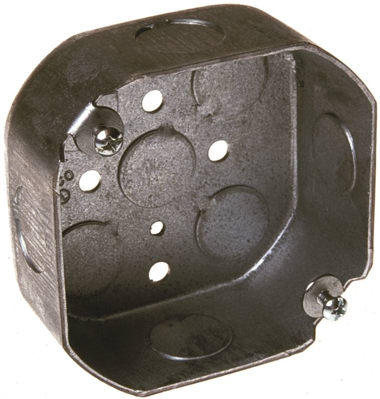BOX OCTAGON 4IN 1-1/2IN DEEP