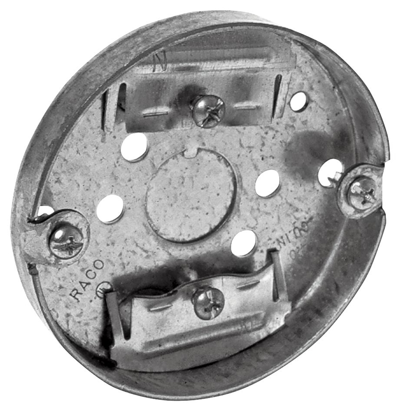 BOX CEILING RD STL 3.5IN 3.9CU