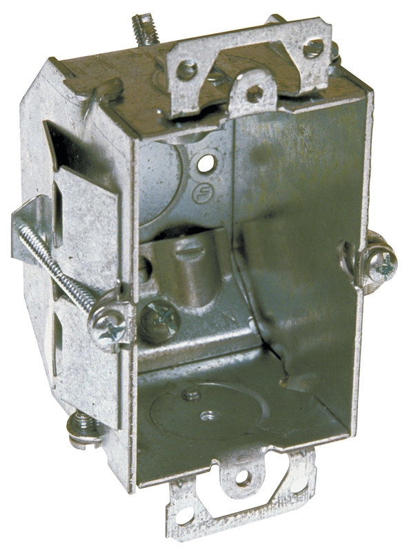SWITCHBOX STEEL 2-1/4IN OLD WK