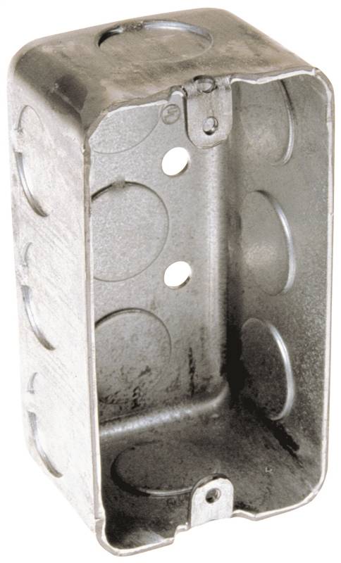 BOX UTILITY STEEL OLD 13 CU IN