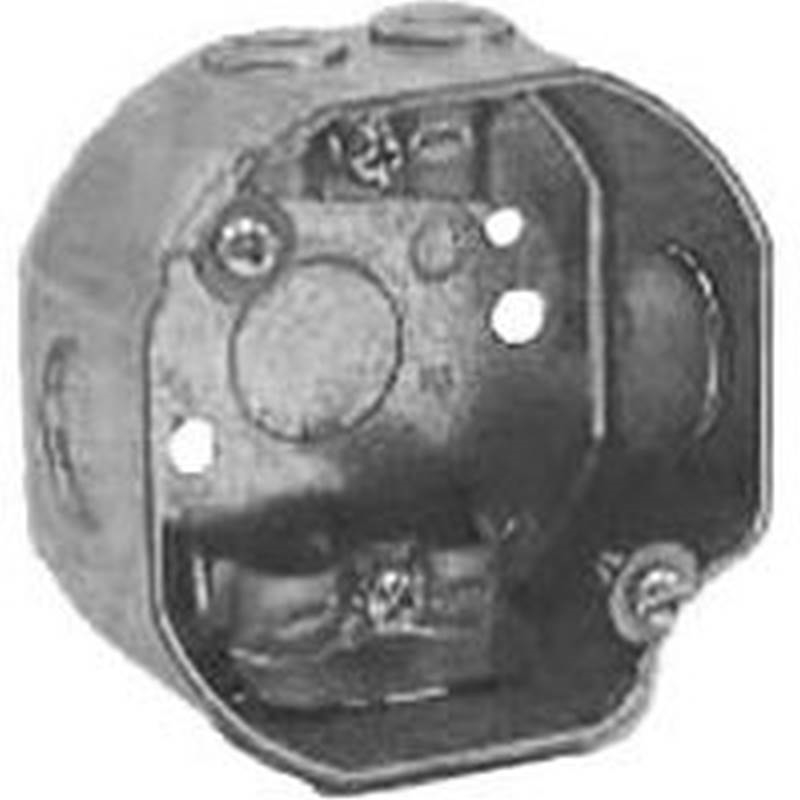 BOX OCTAGON STL 3.25IN 11.8CU