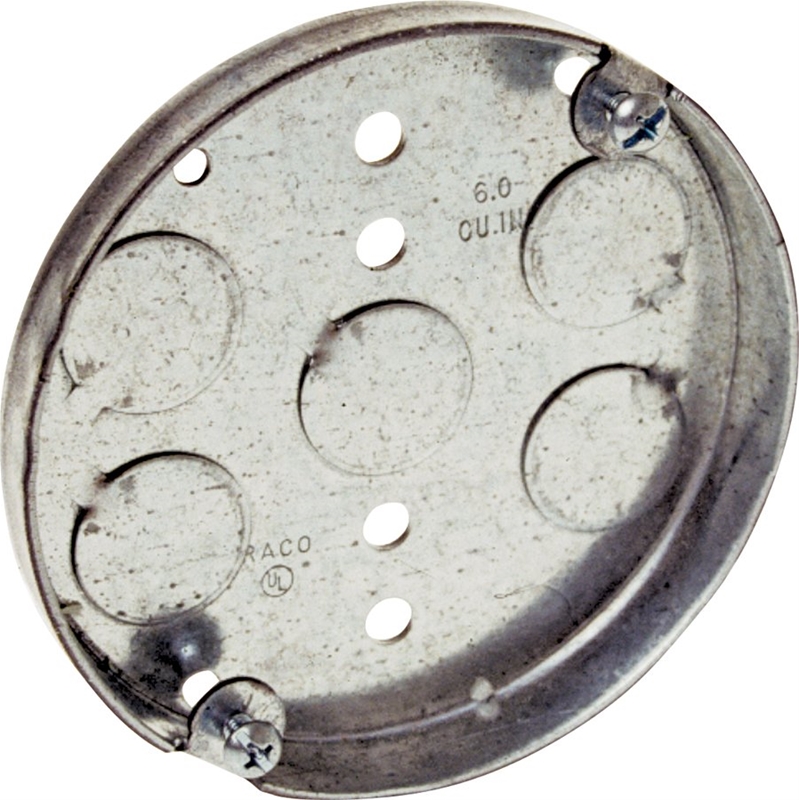 BOX CEILING ROUND STL 4IN 6 CU