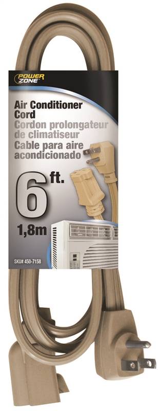 CORD EXT AC 14/3SPT-3X6FT BGE