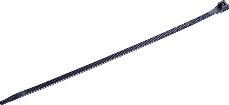 10-3/4 BLACK ZIP TIE  8/BAG NYLON CABLE TIE"
