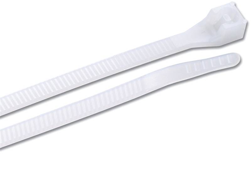 15 WHITE ZIP TIE   8/BAG NYLON CABLE TIE"