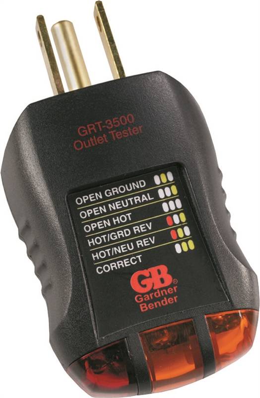 TESTER OUTLET 110-125VAC
