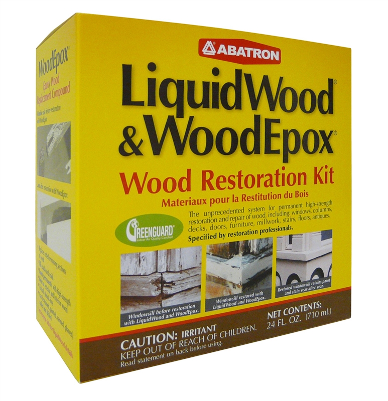 24OZ WOOD RESTORATION KIT LIQ WOOD & WOOD EPOX