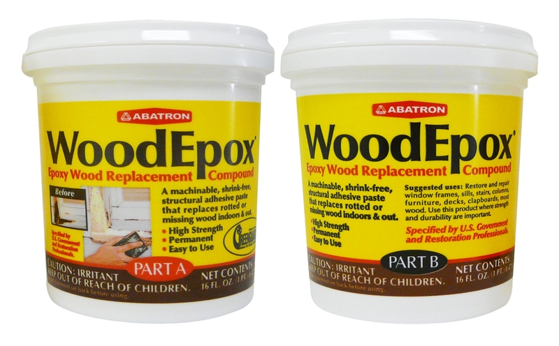 12OZ WOODEPOX KIT EPOXY FILLER