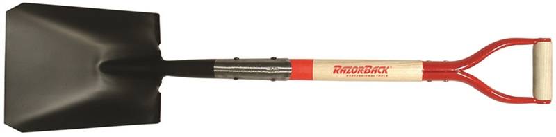 DH SQUARE PT RAZOR BACK SHOVEL D-GRIP