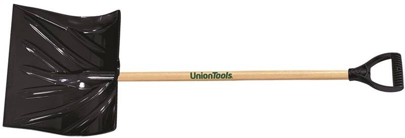 18 POLY SNOW SHOVEL W/50"HNDL "
