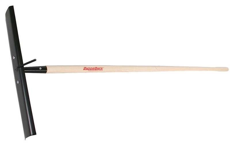 RAKE CONCRETE W/HOOK WD HDL 60