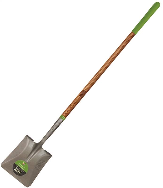 LH SQUARE PT WOOD HANDLE SHOVEL CUSHION GRIP
