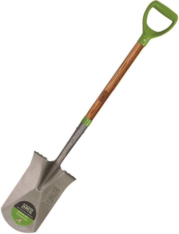 D GRIP GARDEN SPADE W/23 WOOD HANDLE"