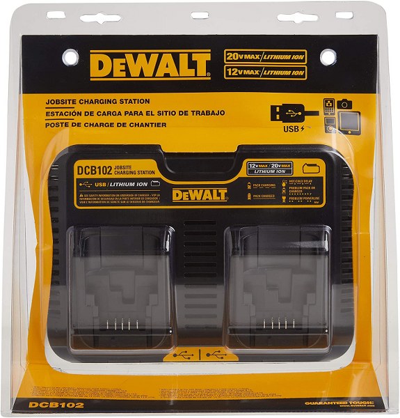 Dewalt Charging Station Dcb102 For Batteries Iphones Etc