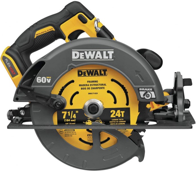 Dewalt 60v 7-1/4 Circular Saw With Brake Bare Tool