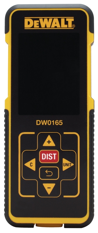 Dewalt Color Screen 165ft Laser Distance Measurer