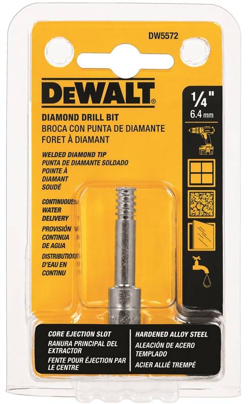 DEWALT 5572 1/4 DIAMOND BIT "