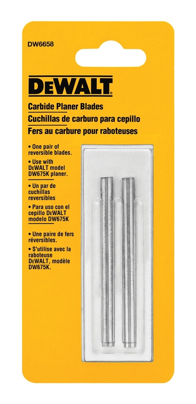 DEWALT 6658 CARBIDE REPL BLADES