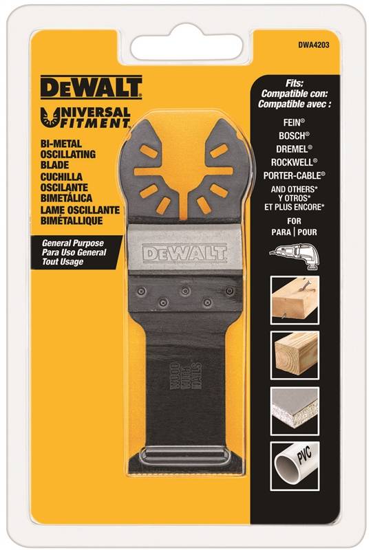 DEWALT OSCILLATING WOOD W/ NAILS BLADE