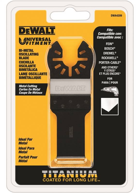 DEWALT OSCILLATING TITANIUM METAL BLADE