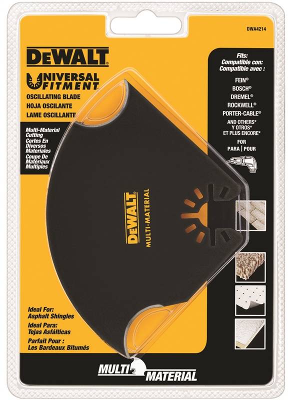 DEWALT OSCILLATING MULTI-MATERIAL BLADE