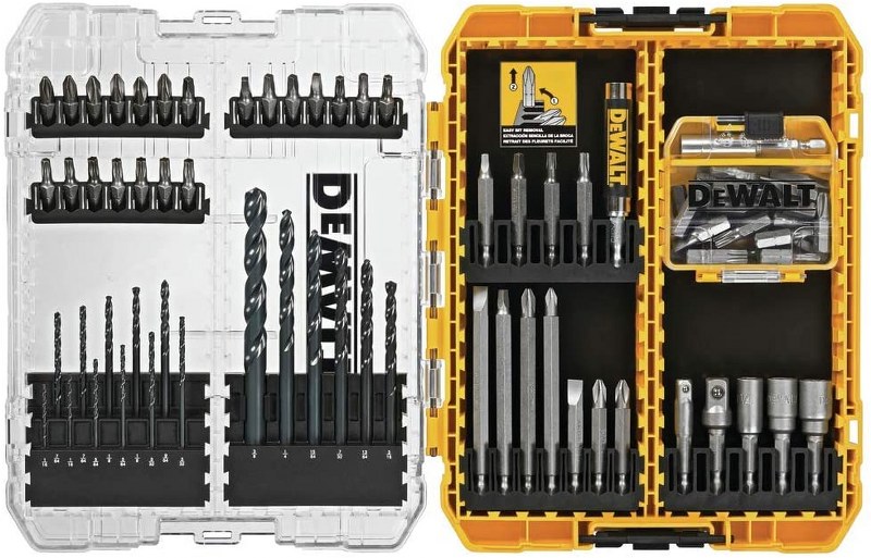 DEWALT 80PC PRO DRILLING SET IN TOUGH CASE - WAS DW2587