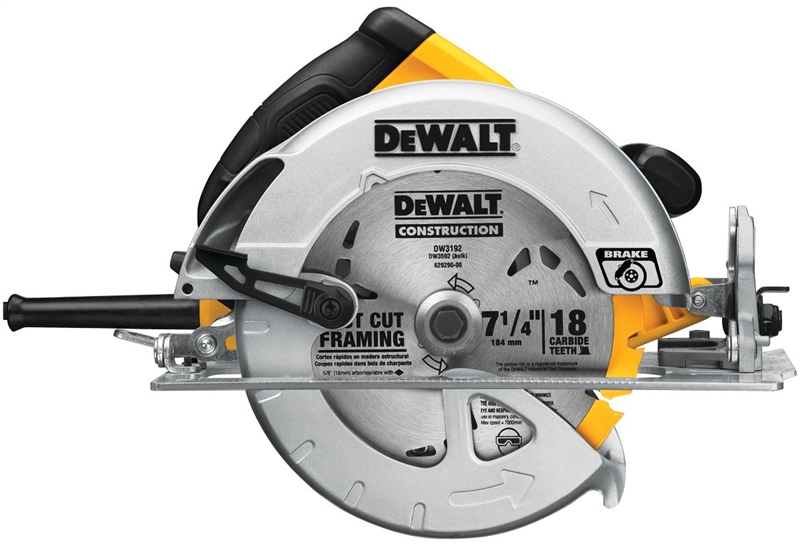 Dewalt 7-1/4 Next Gen Circ Saw W/brake