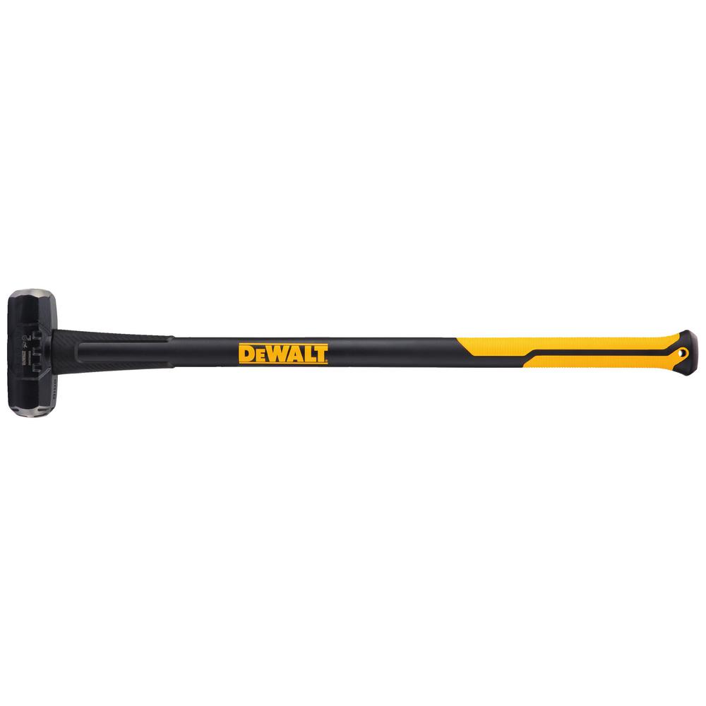 DEWALT 8LB SLEDGE HAMMER EXOCORE