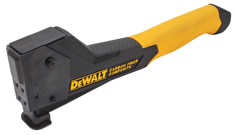 DEWALT CARB FIBER HAMMER TACKER DWHT75900 USES T50 STAPLES