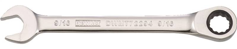 DEWALT 9/16 RATCH COMBO WRENCH