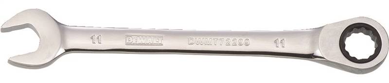 DEWALT 11MM RATCH COMBO WRENCH