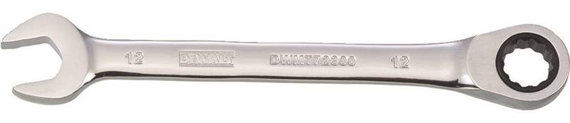 DEWALT 12MM RATCH COMBO WRENCH
